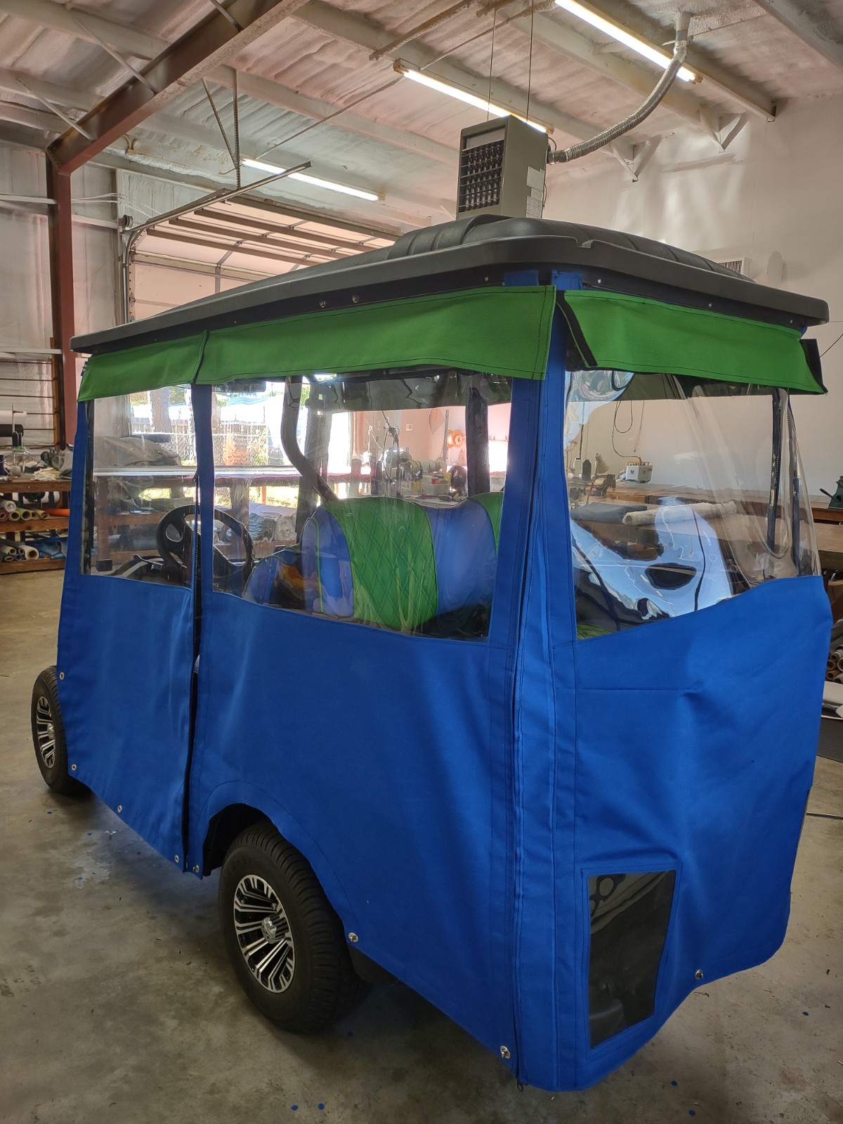Blue & Green cart
